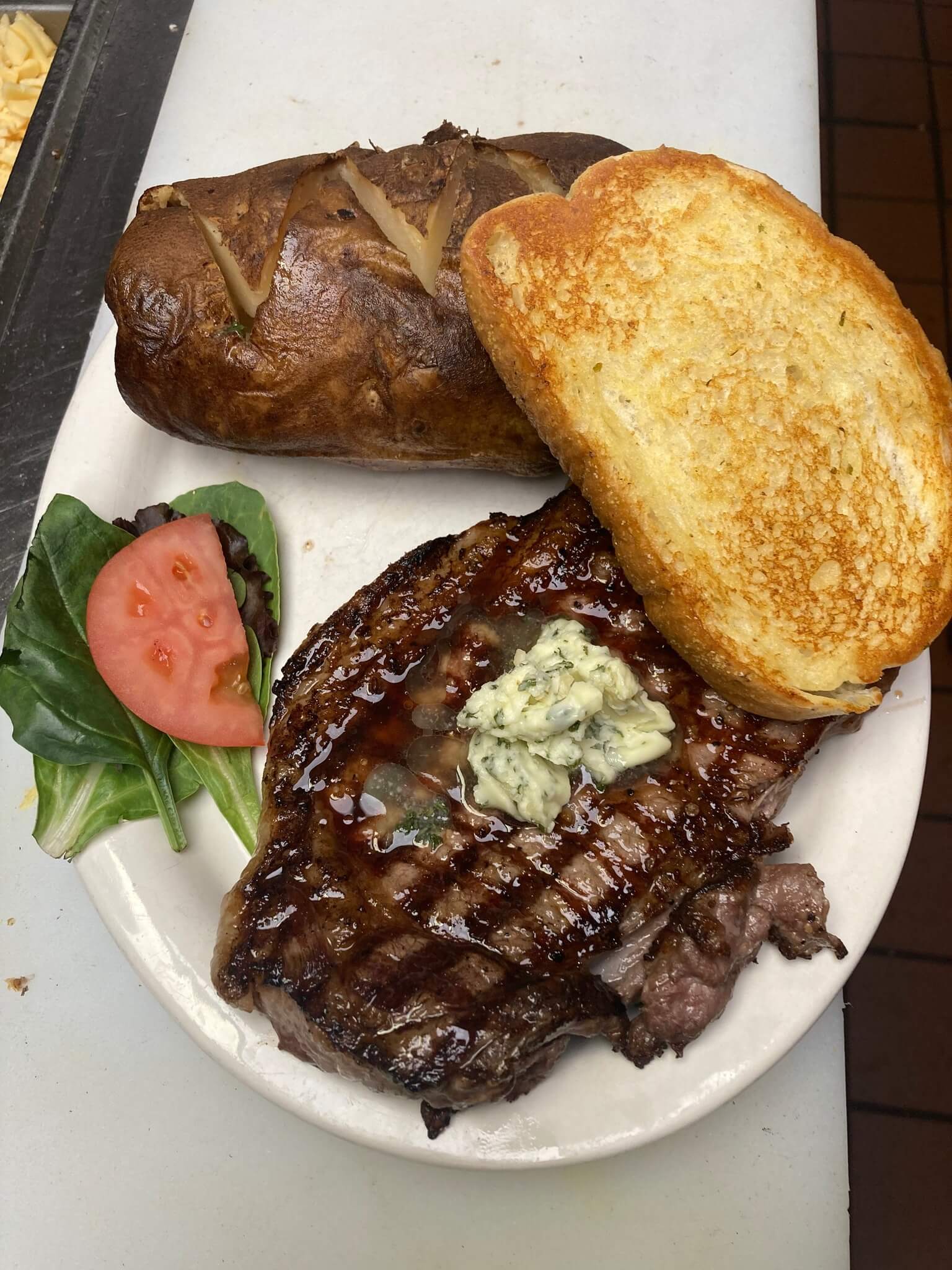 Steak dinner at Chapz Roadhouse